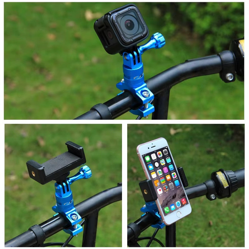 Bicycle Bike Motorcycle Handlebar Pole Mount Holder Clamp For Gopro Hero 9 8 7