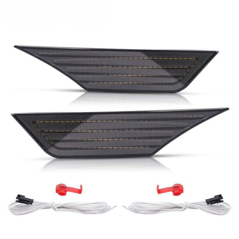 Sequential Dynamic Turn Signal LED Marker Light Assembly for Honda Civic 16-21
