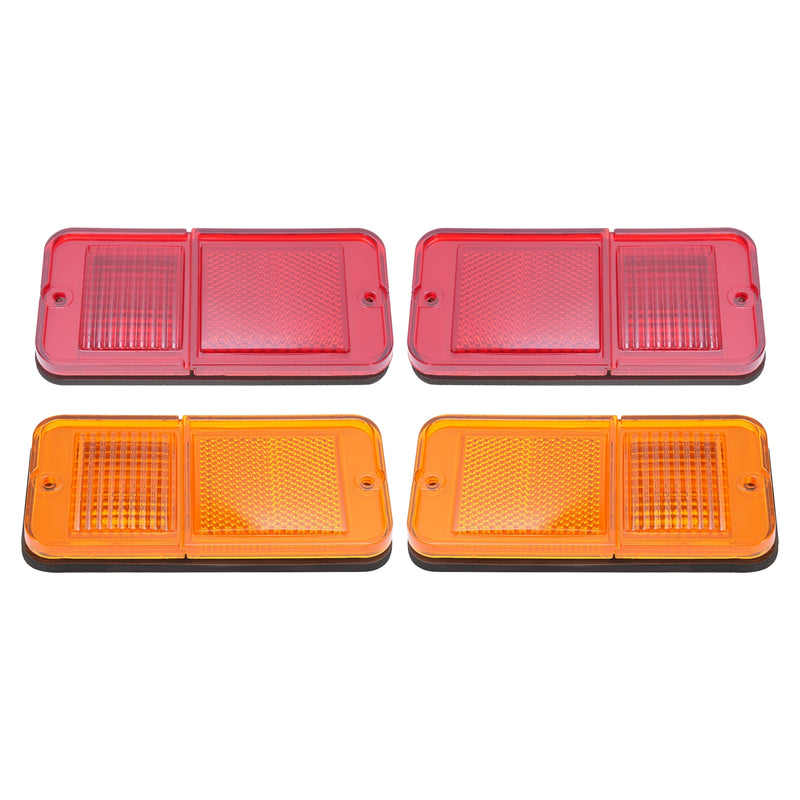 Front Rear Side Marker Lights for Chevrolet and GMC C/K Pickup Trucks 1968-1972