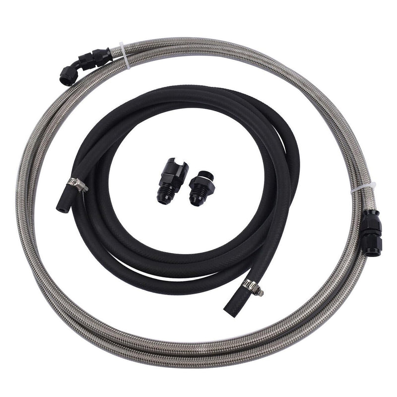 Fuel Feed Line & Rubber Return for 96-00 Honda Civic Sedan Coupe Hatchback 1.6L