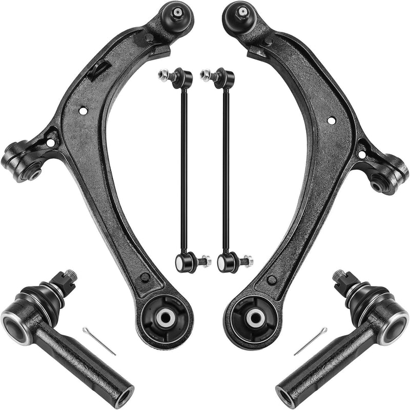 Front Lower Control Arm Tie Rod End Suspension Kit for Honda Odyssey
