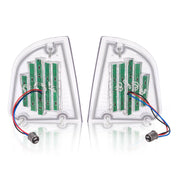 DURAFORCE Clear LED Turn Signal Lights for Kenworth KW K300 T300 T330 T600 86-08 Pair