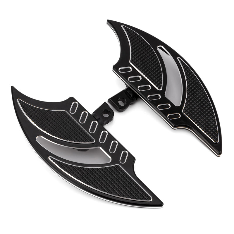 Aluminum Rear Male Mount Foot Pegs for Harley Touring Electra Glide 1 Pair
