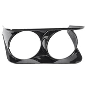 DURAFORCE Black Headlight Bezel Trim Passenger Side RH for Chevrolet C3 Corvette 1968-1982