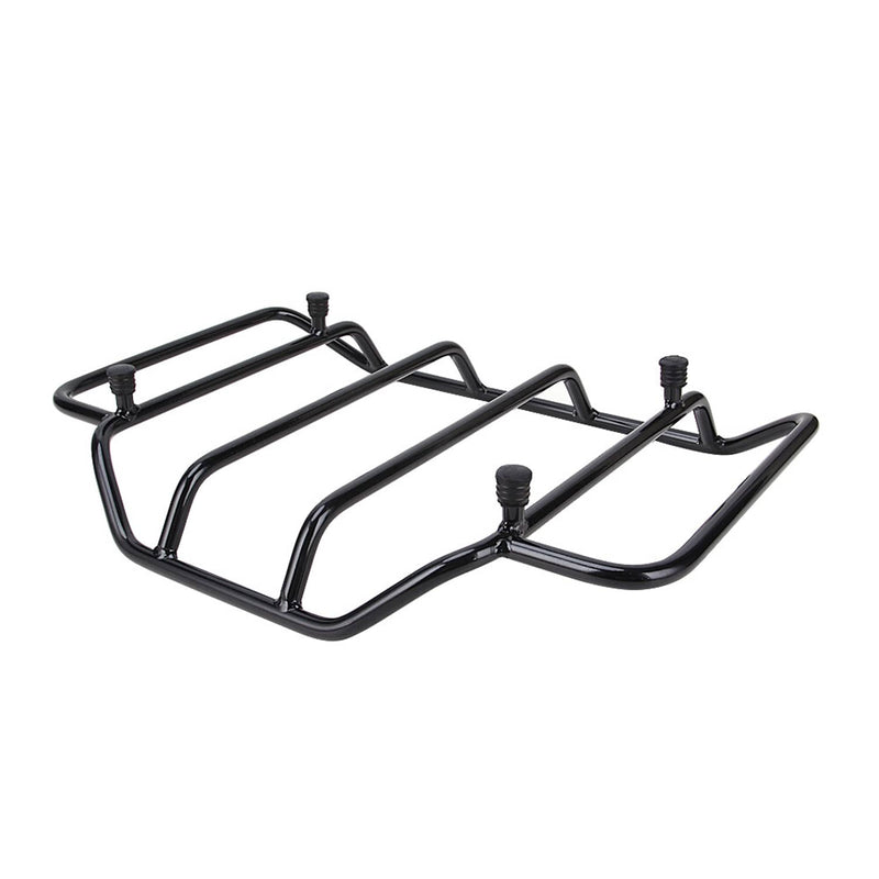 Black Luggage Top Rack for Harley Touring Road Glide Road King 1984-20