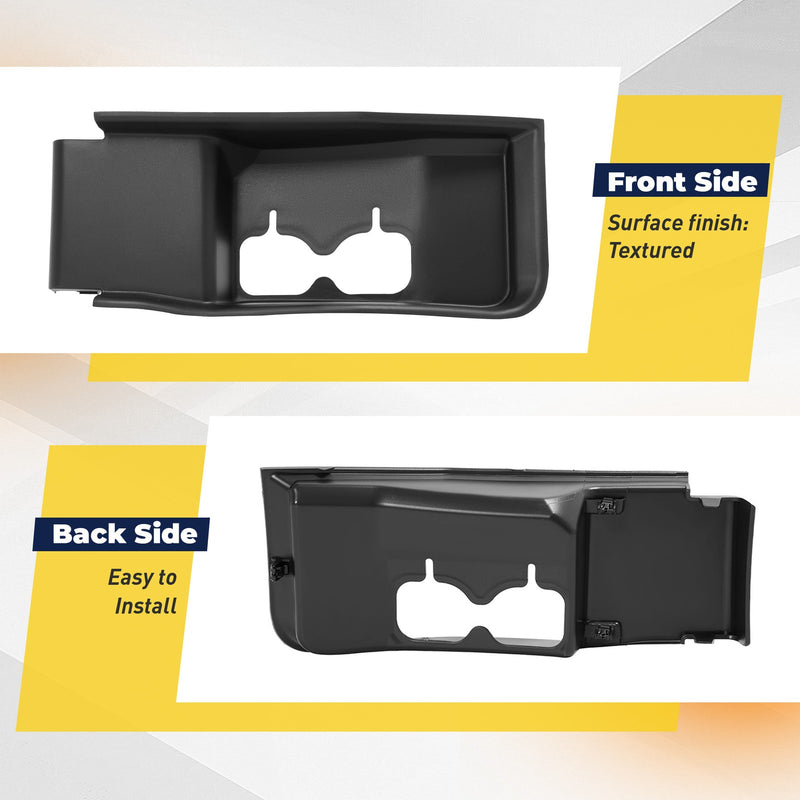 Tow Hook Cover Bezel Short LH RH for Ford F250 F350 F450 F550 Super Duty 2020-22