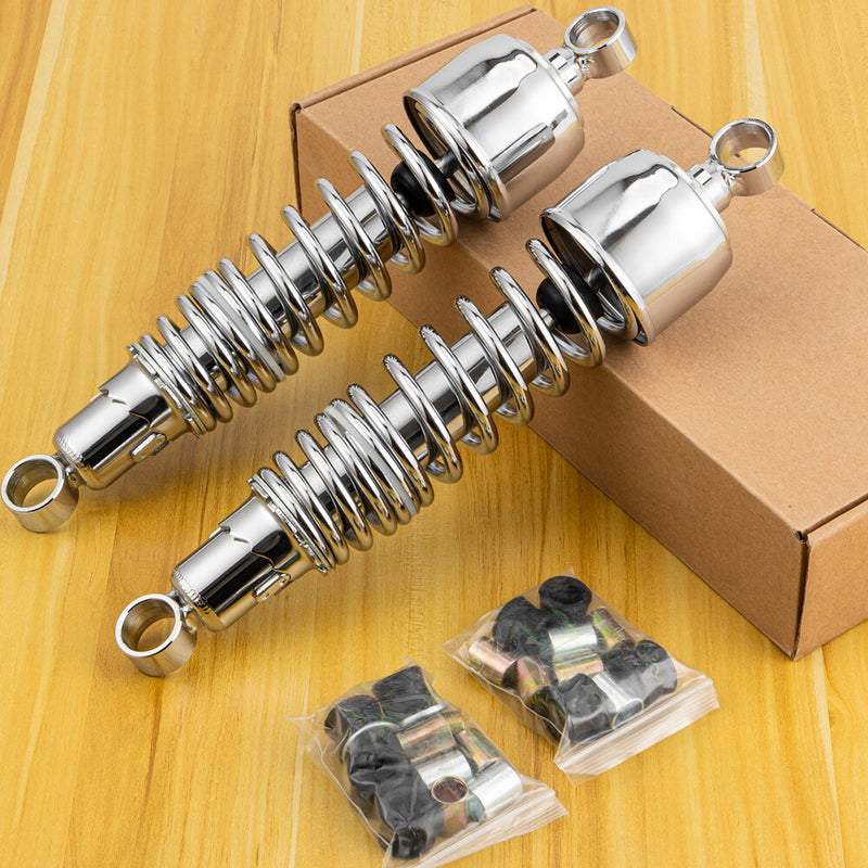 13" Chrome Rear Shock Absorber for Harley Sportster XL 883 1200 48 72 1988-2023