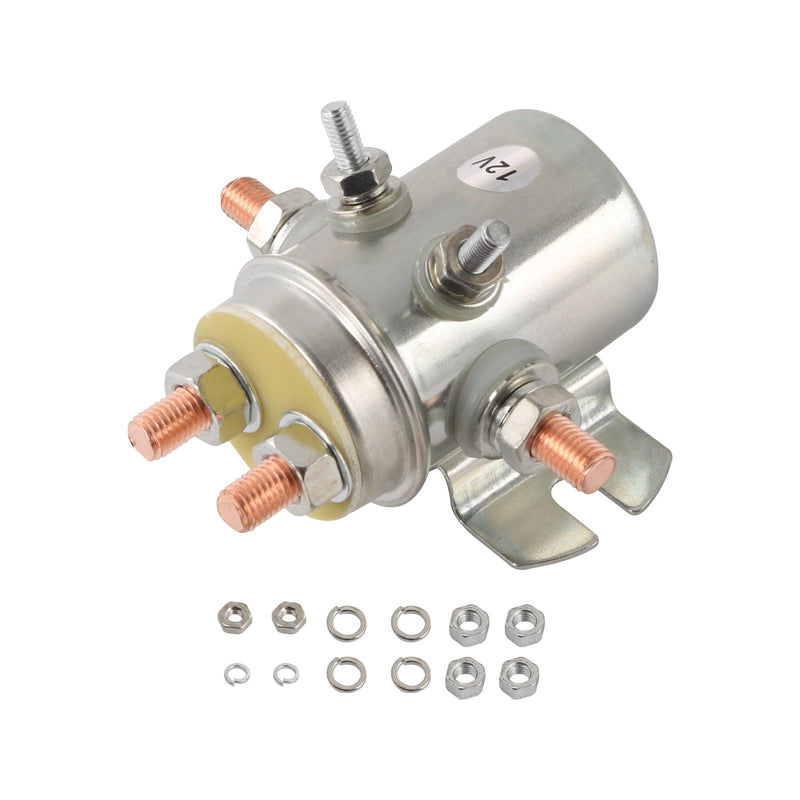 6 Terminal 12V Continuous Duty Relay Solenoid for Autocrane Boom Winch 2X