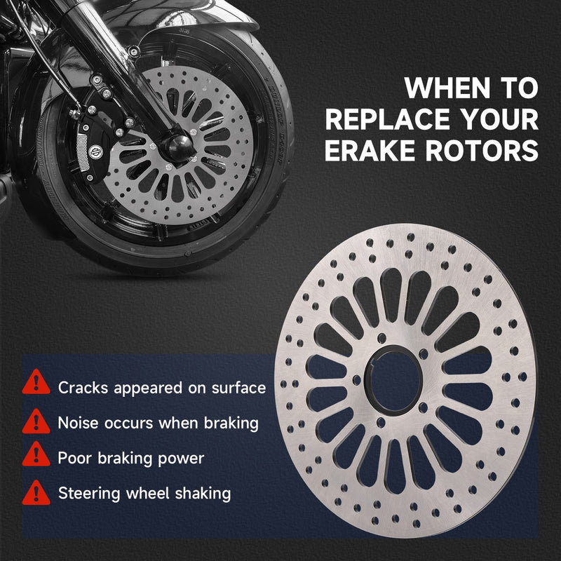 11.5" Front & Rear Brake Rotors for Harley Touring Dyna Sportster