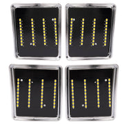 DURAFORCE Smoke Sequential LED Corner Marker Lights for Chevy C/K 1500 2500 1994-1999 4PC