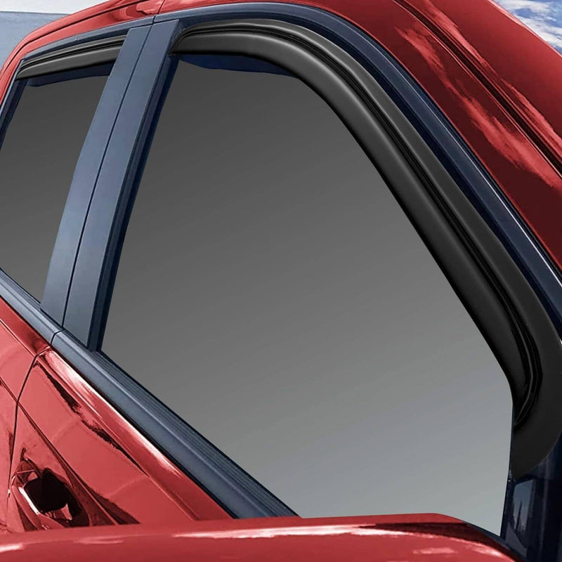 Window Visors Rain Sun Guard for 99-06 Chevy Silverado GMC Sierra Extended Cab