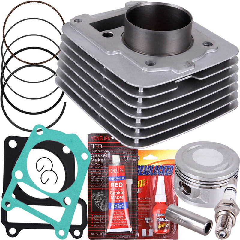 Cylinder Top End Piston Kit for Yamaha TTR125 2000-2005 Ring Set Rebuild 2003 04