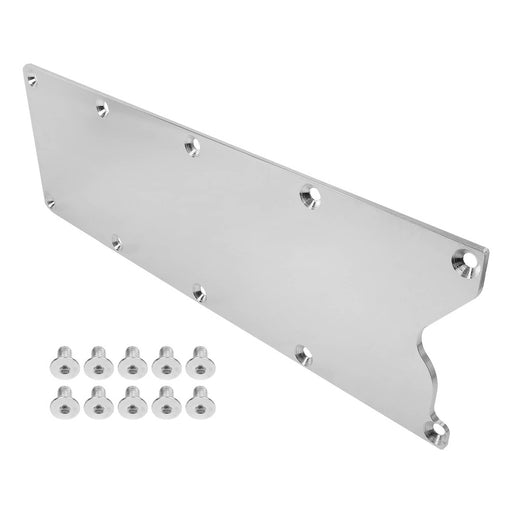 DURAFORCE Knock Sensor Delete Valley Pan Cover Plate for LS Gen III Billet LS1 LS6 Gen 3
