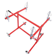 DURAFORCE Rotating Portable Wheel Paint Stand Rim Painting Rack Holder Drying Repair