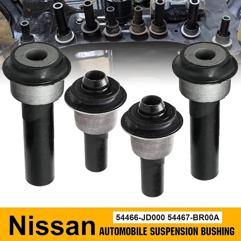 4PCS Front Subframe Crossmember Bushings Kit for Nissan Rogue 2008-2015