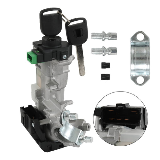 DURAFORCE 35100-SDA-A71 Ignition Switch Lock Cylinder Auto Trans 2 Keys for Honda Accord