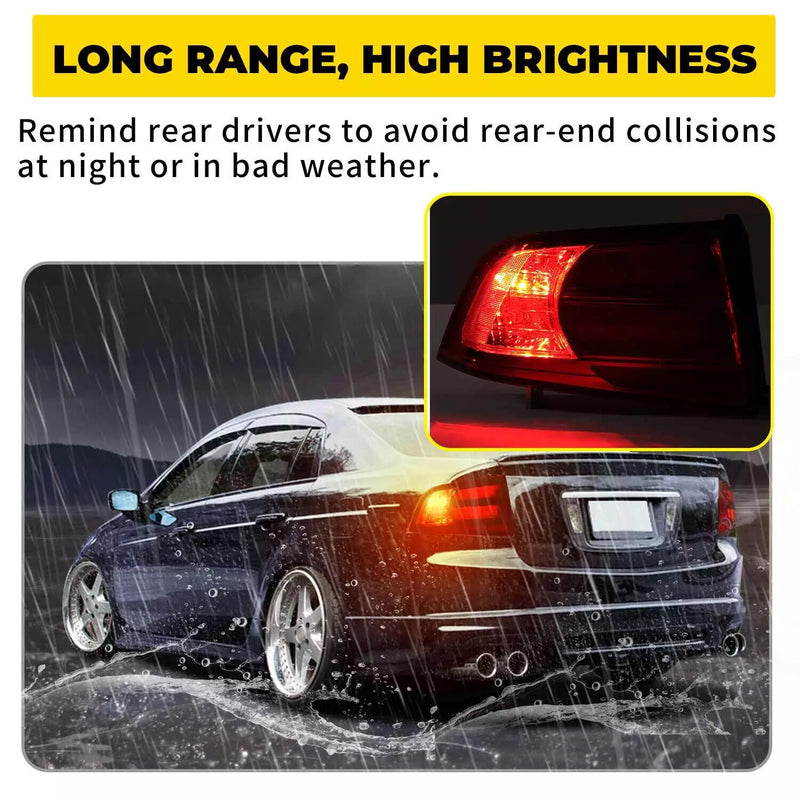 Driver Left Side Tail Light Assembly Rear Brake Lamp for Acura TL 2004-2008