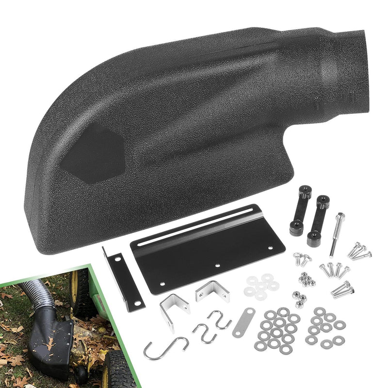 62468 Adapter Mow-N-Vac Kit Universal Deck Boot Chute Leaf Vacuum Bagger