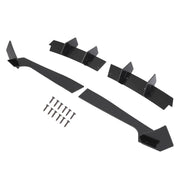 DURAFORCE Rear Bumper Diffuser Rear Side Splitter PE for Ford Mustang 2018-2021 19 20