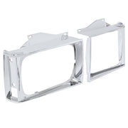 DURAFORCE ABS Headlight Bezel Door for Chevrolet S10 for GMC S15 Jimmy 1982-1990