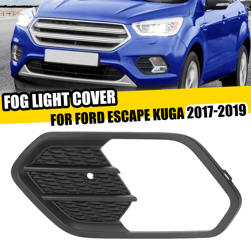 Left Driver Side Bumper Fog Light Lamp Cover for Ford Escape Kuga 2017 2018 2019