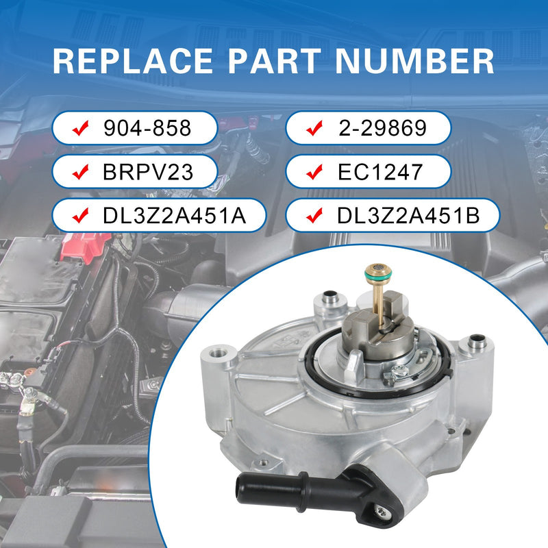 904-858 Brake Vacuum Pump for Ford Expedition F150 3.5L V6 Engine 2015-2017