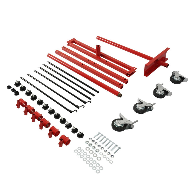 DURAFORCE Powder Coated Adjustable Tree Paint Stand for Autobody Door Fender Panel