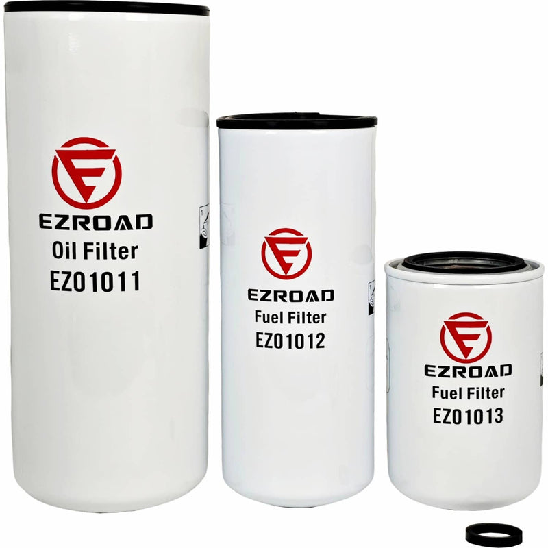 DURAFORCE 4367100 4088272 4010476 Filter Kit for Cummins ISX Fuel Oil Filter O-Ring