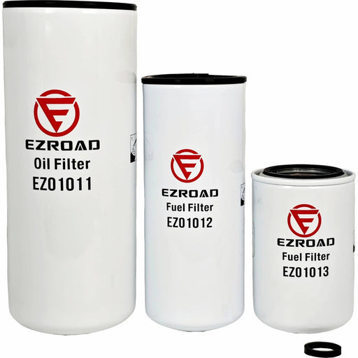DURAFORCE 4367100 4088272 4010476 Filter Kit for Cummins ISX Fuel Oil Filter O-Ring