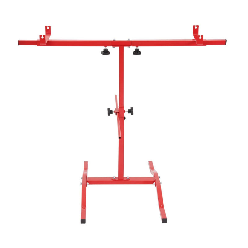 DURAFORCE Adjustable T-Bar Spray Painting Stand for Bumpers Fenders Auto Body Repair Tool