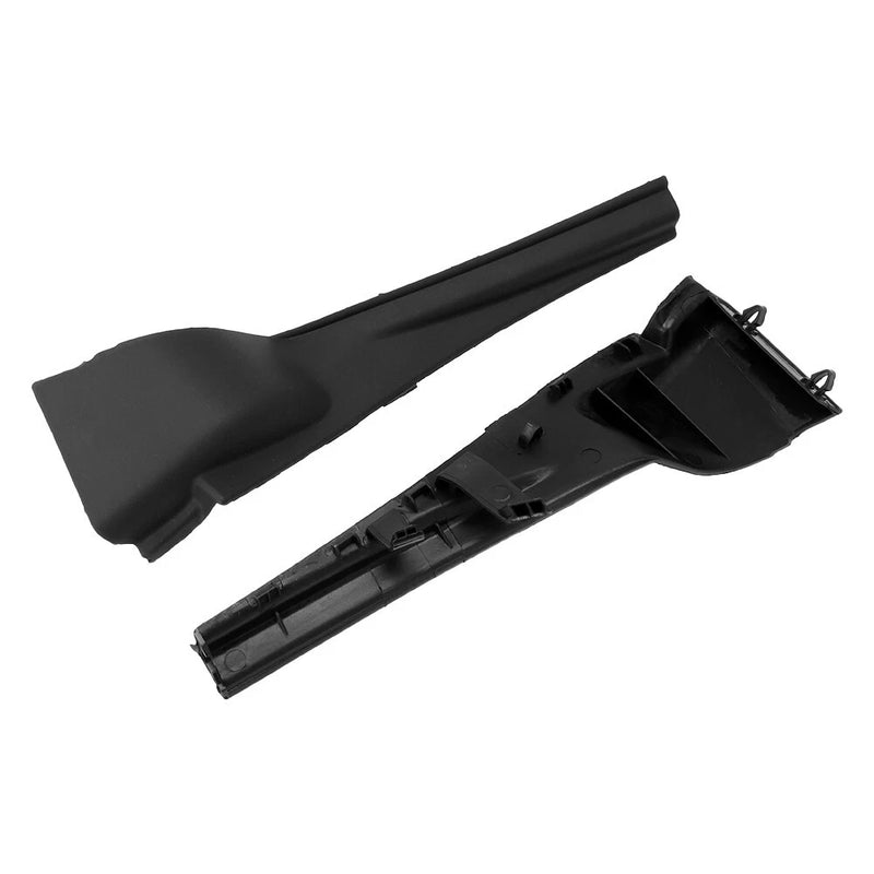 DURAFORCE For 2015-2024 2017 Nissan Murano Windshield Wiper Cowl Extension Trim Pair Black