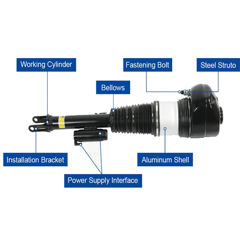 37106877554 Front Right Air Suspension Shock Strut for BMW 2016-2022