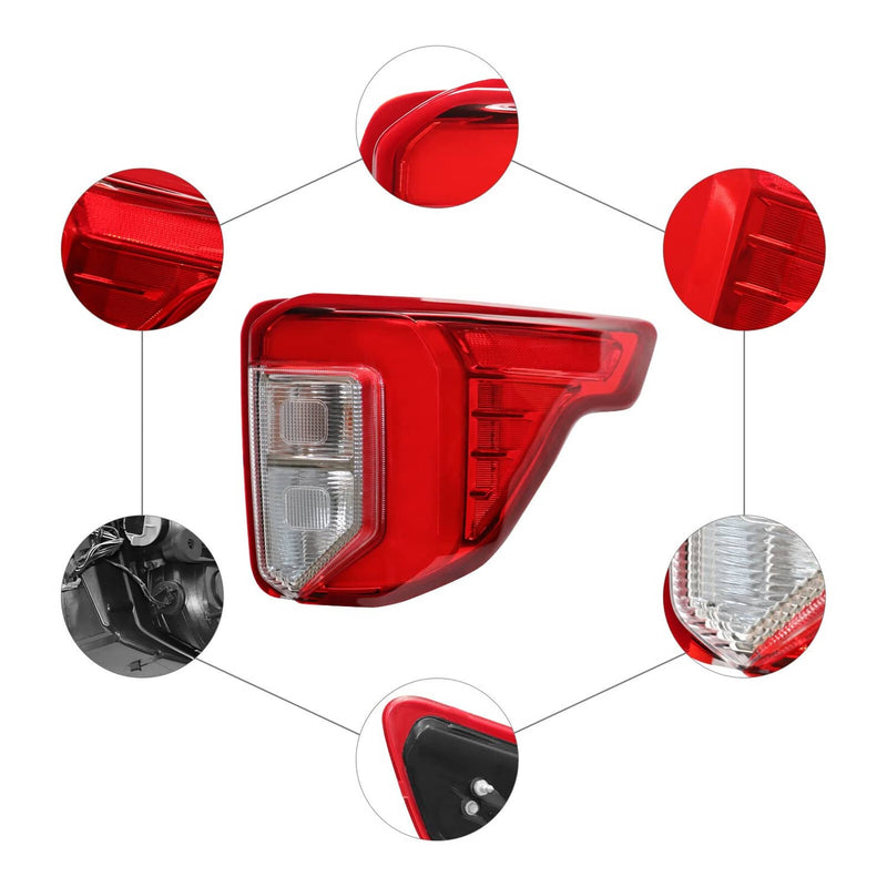 LB5Z13404F Right Side LED Tail Light for Ford Explorer Rear Lamp