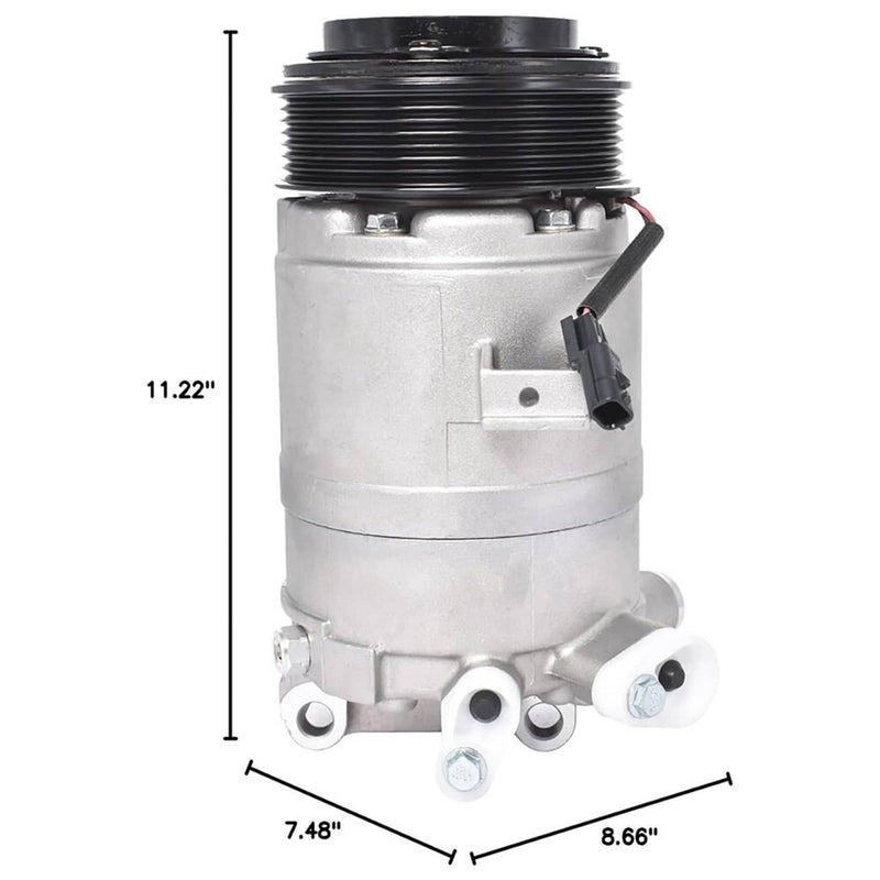 Compressor 7 Groove for 2009-2014 Nissan Maxima Murano Quest 14-19 Infiniti QX60