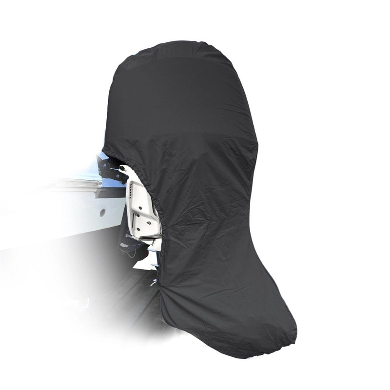 Black Heavy Duty Full Boat Outboard Engine Motor Cover for 30-60 HP