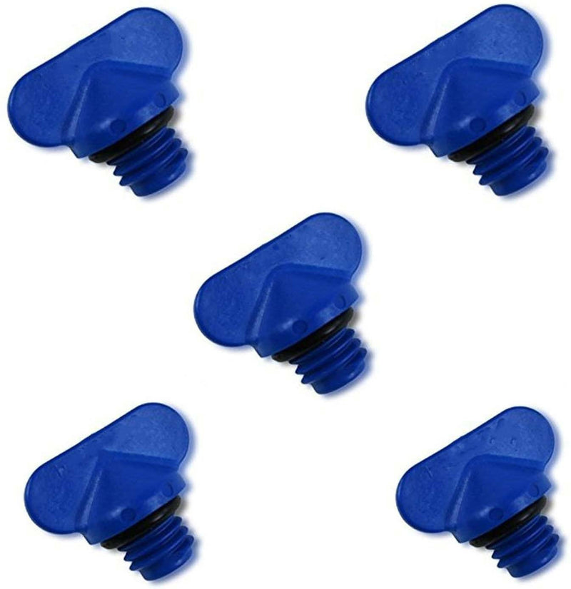 8M2000874 Block Drain Blue Plug Kit for Mercruiser 22-806608A1 Manifold 5Pcs