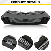 DURAFORCE Front Bumper Lower Grille Black for Toyota Corolla L LE XLE 2017-2019