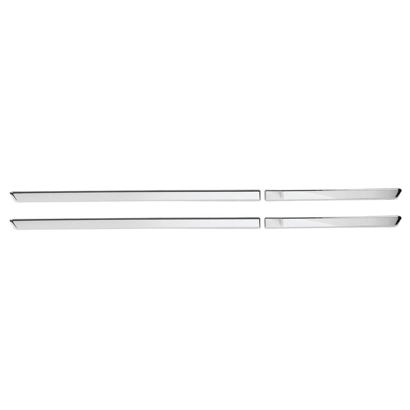 DURAFORCE Side Door Molding Trim Cover Kit for Jeep Grand Cherokee 2011-2013 Chrome