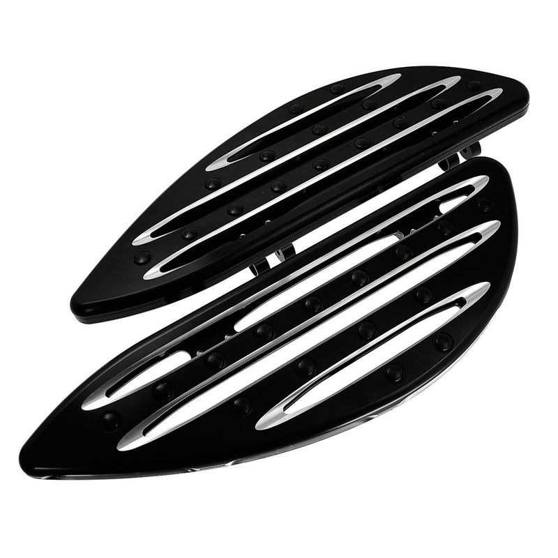 CNC Stretched Floorboards Foot Boards for Harley Touring Softail Dyna