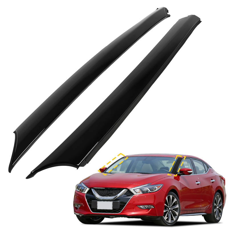 Front Windshield A Pillar Molding Trim LH RH for Nissan Maxima 2016-2020 2PCS