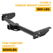 DURAFORCE Class 4 Trailer Hitch Receiver 2 Inch for Suburban 1500 Yukon Denali Escalade 00
