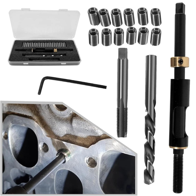 35119S M11x1.5 Head Bolt Thread Repair Kit for Cadillac Honda Toyota GM 4.0/4.2L