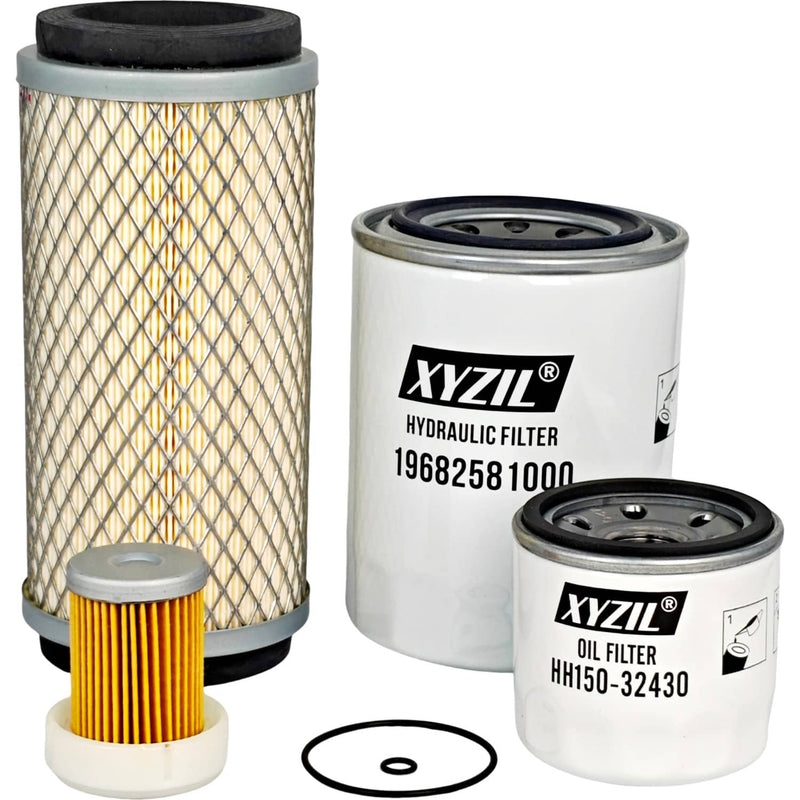 DURAFORCE Maintenance Filter Kit Fit for Mahindra Max 26 XL Gear HST Filter