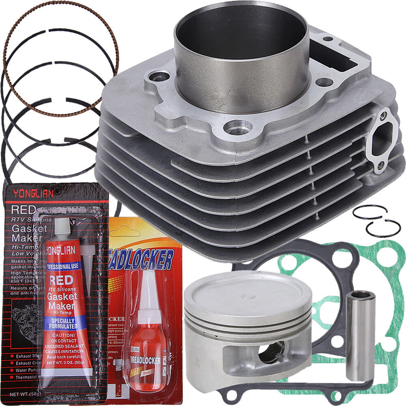 Cylinder Piston Top End Gasket Kit for Yamaha Big Bear 350 YFM350U 1996-1999