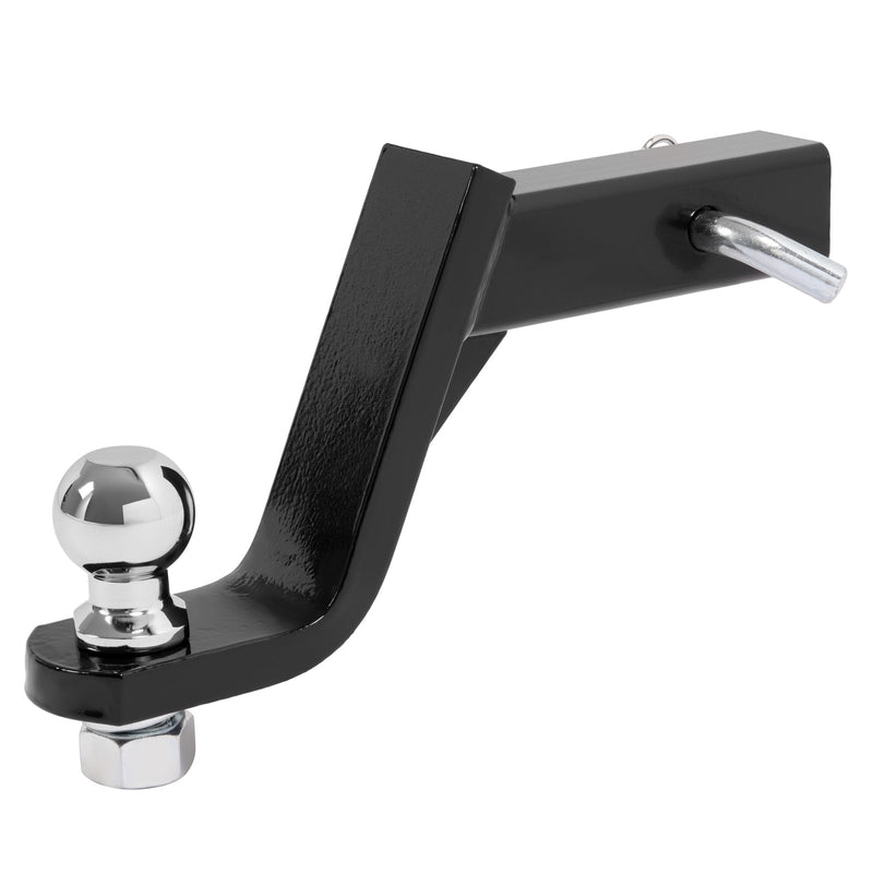 Trailer Hitch Ball Mount With 2" Ball And Pin Fits 2" Receiver 7500 Lbs 6" Drop