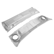DURAFORCE Upper & Lower Windshield Cowl Panel Wiper Powder Coated for Ford Mustang 67-68