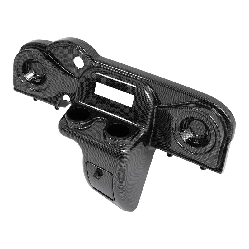 Carbon Fiber Style Radio Speaker Dash Cover for EZGO RXV 2008-Up Golf Cart