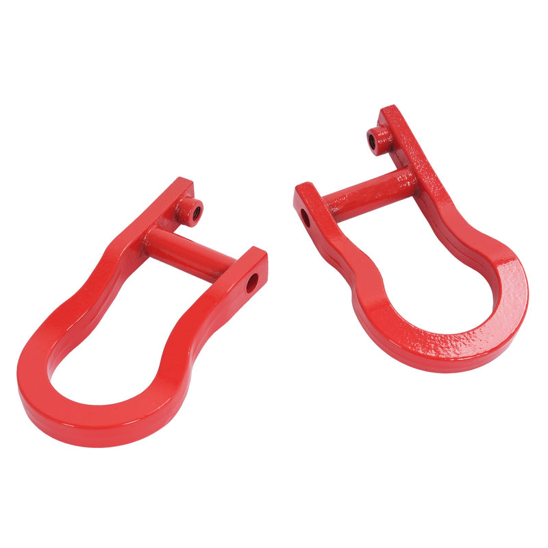 84192871 Red Tow Hook for Chevrolet Silverado for GMC Sierra 1500 2007-19 2pcs