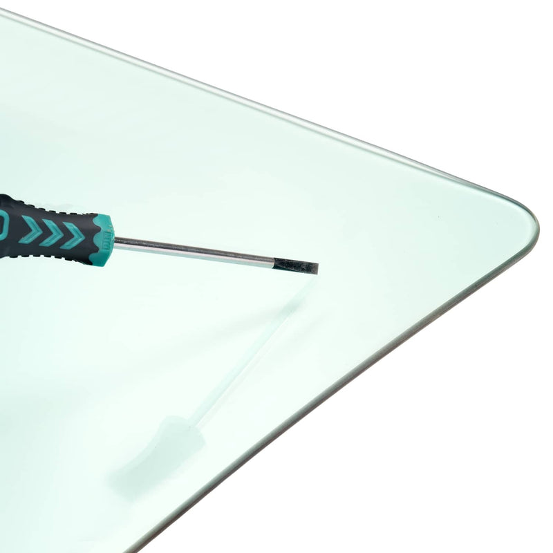 DURAFORCE Rear Window Glass for Ford Mustang Base Fastback 1967-1968 Light Green