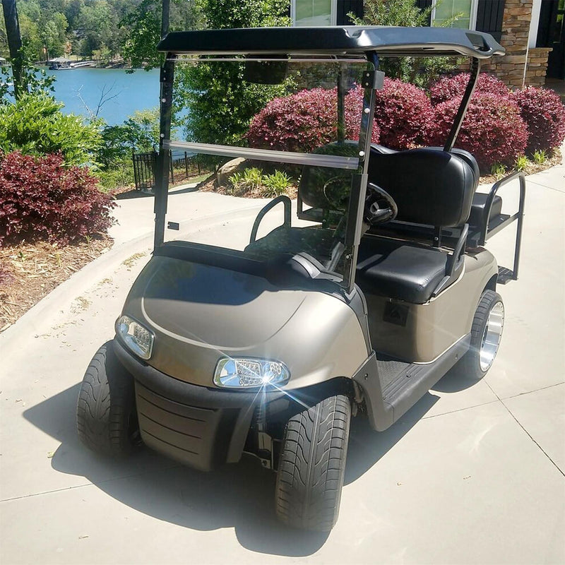 Clear Foldable Windshield for EZGO RXV 2008-Now Gas Electric Golf Cart Part